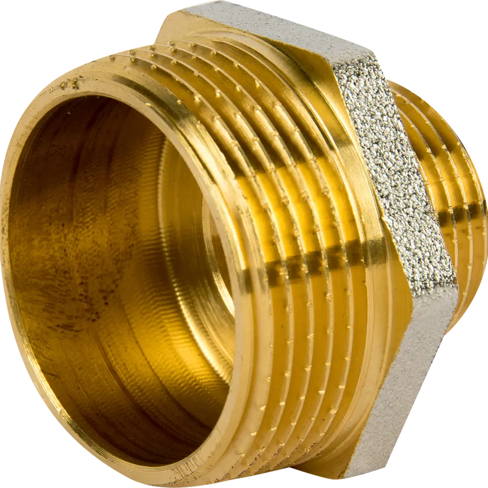 Ниппель переходной 1 1/4"x3/4" НР мм никелированная латунь 027-8976 Santreyd STLM-2168794