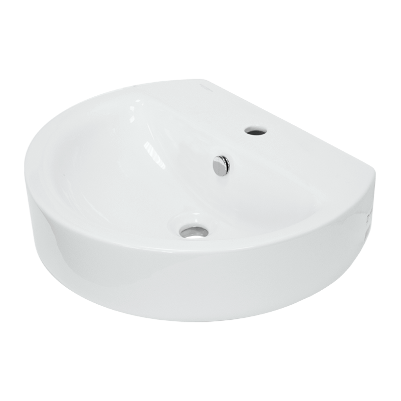 Полупьедестальный умывальник Best Color Black SANITA LUXE BSTSLWB01 - Вид №2