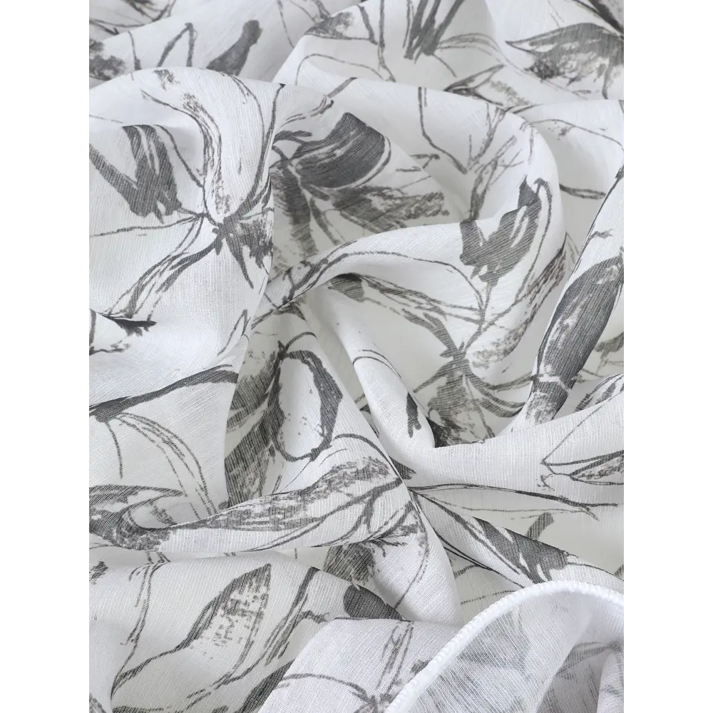 Тюль на отрез 'Листья' коричневый 1 м/п 295 см 89409105 Santreyd STLM-1579791 - Вид №2