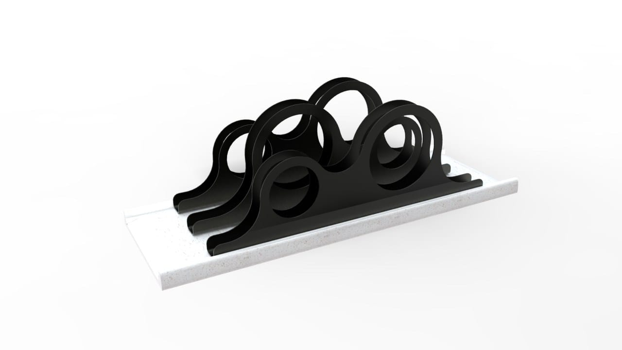 Стойка для велосипедов из оцинкованной стали Viscio Urban Design DUNE ARCH-00050149 - Вид №20