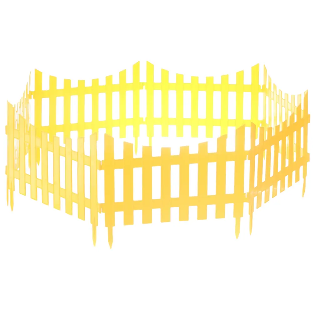 Забор декоративный №7 3 м жёлтый Santreyd STLM-2070597 - Вид №1