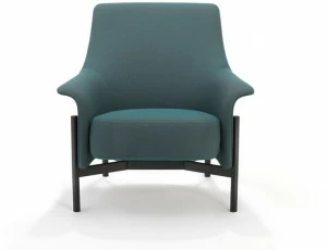 BENE Кресло из ткани с подлокотниками Ports