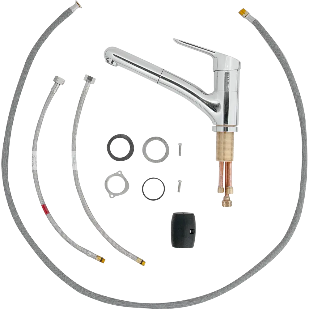 Смеситель для кухни Ideal Standard Ceraflex с выдвижным изливом 16.4 см цвет хром 82126198 STLM-2106281 - Вид №5