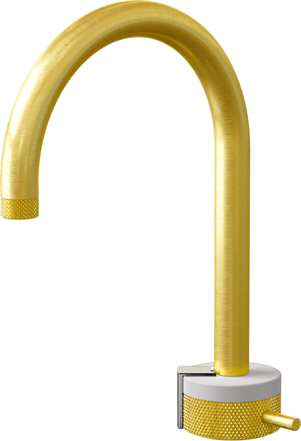 E-11502-R1WT-L2PC-BB Однорычажный прогрессивный смеситель для раковины - излив 16см GRAFF MOD+