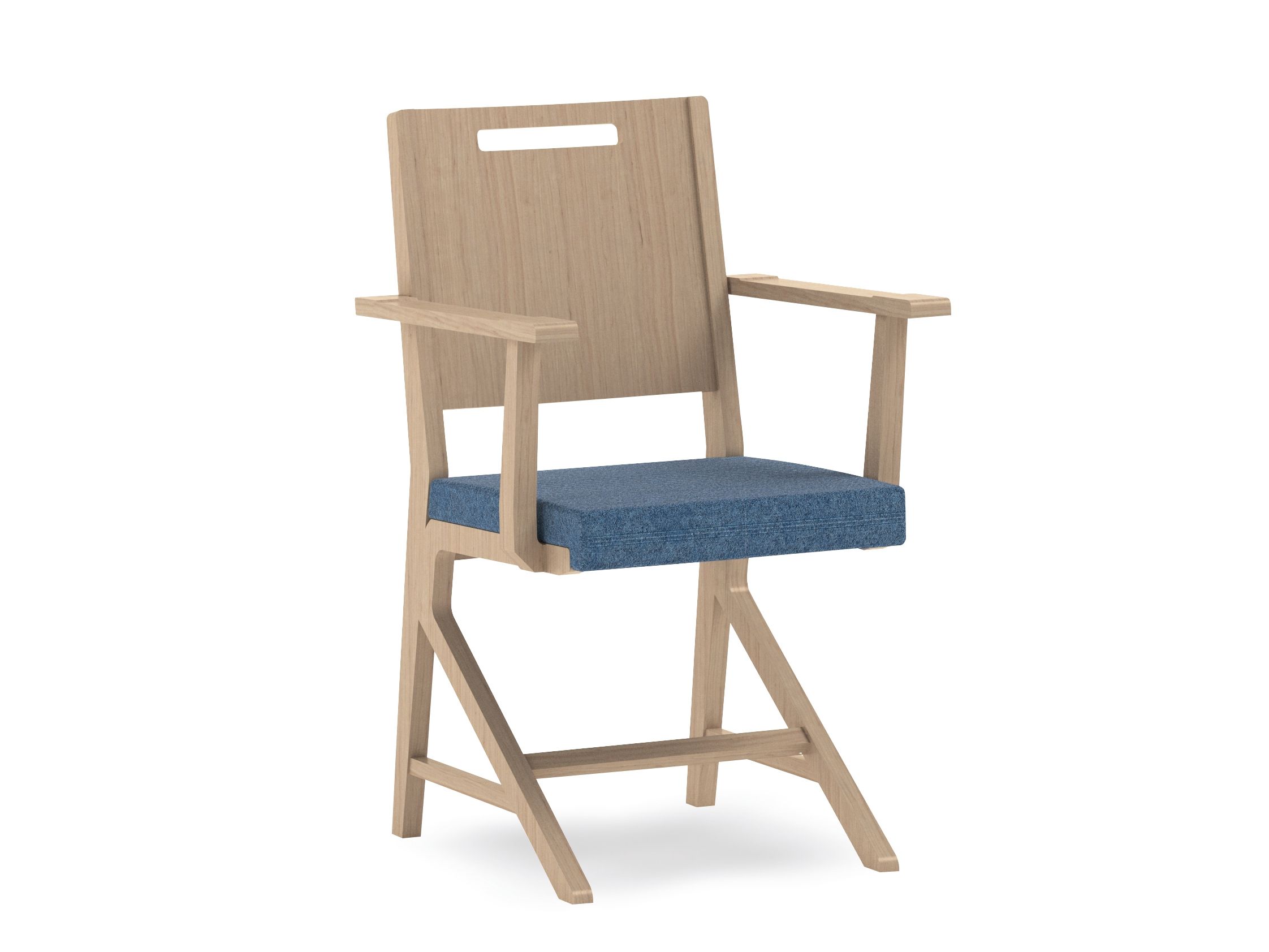 Тканевый стул с подлокотниками PIAVAL SWING - HEALTH & CARE ARCH-00053363