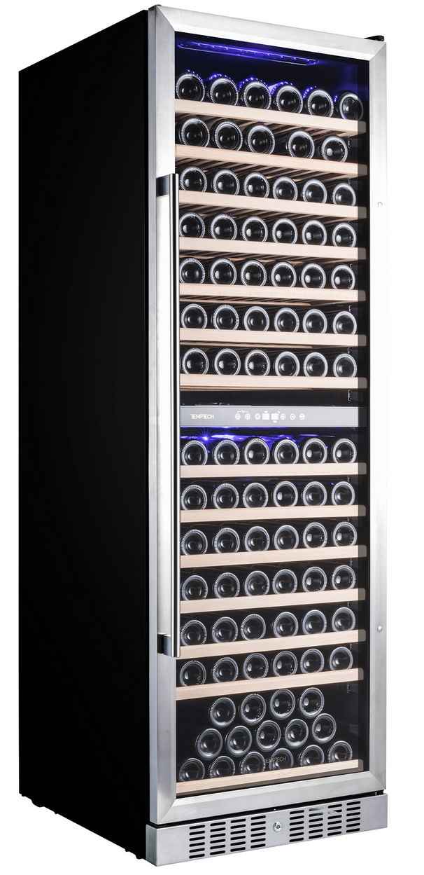 9973857 Винный шкаф Temptech WP180DCS серебристый STDN-0106286