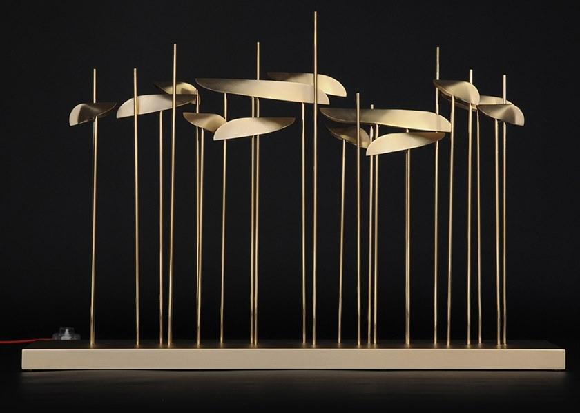 Paolo Castelli Настольная лампа из латуни ручной работы Anodine sun-id-1402326 - Вид №1