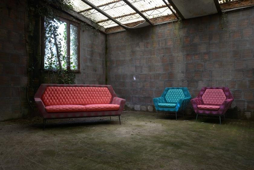 Adrenalina Кресло из ткани с подлокотниками Morebillow sun-id-1351859 - Вид №3