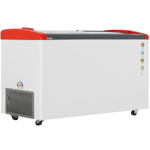 1229613 Морозильный ларь Frostor Gellar FG 575 E белый, красный