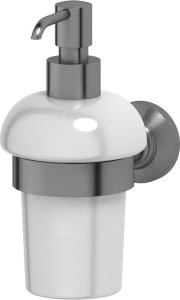 STI 405 Держатель с дозатором жидкого мыла 3SC STILMAR ANTIQUE SILVER