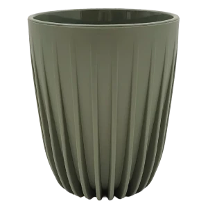 Кашпо Evergreen Design Сигма 19x19x23 см v4.4 л пластик нефрит 89452973 STLM-2061238