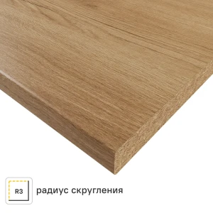 Столешница KONSENSA Верея 80x120x3.8 см ДСП цвет коричневый 89452039 STLM-2074426