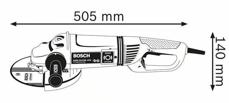 BOSCH PROFESSIONAL Угловая шлифовальная машина sun-id-1349376 - Вид №1