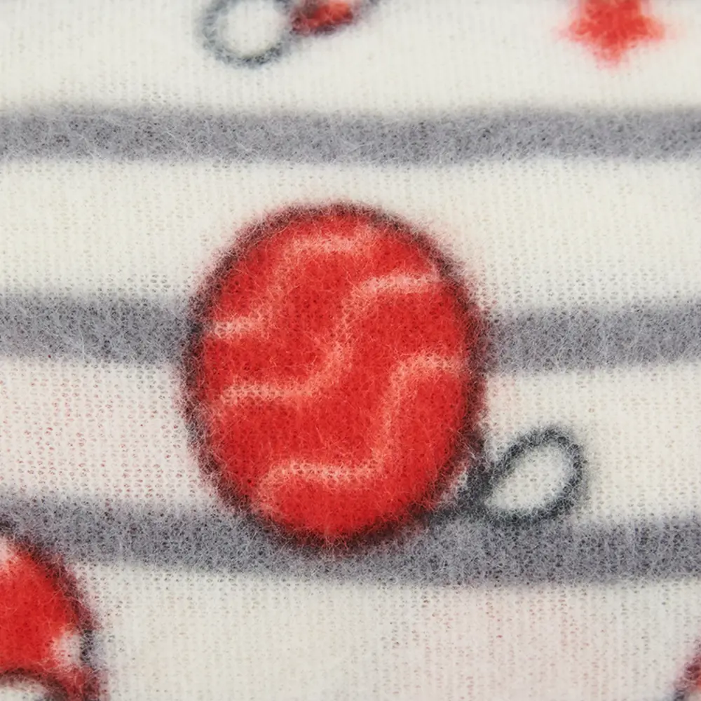 Плед Гномики-сластёны 120x150 см флис цвет серый Ardenza Новогодняя STLM-2058081 - Вид №2