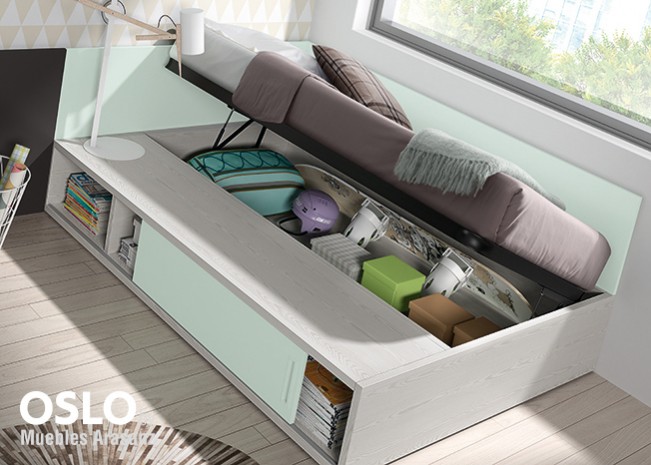 103127 Мебельный комплект с подъемной кроватью Ambiente 29 Arasanz Oslo Santreyd - Вид №1