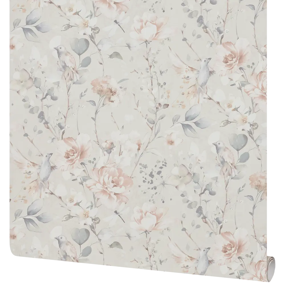 Обои флизелиновые Ateliero Garden бежевые 1.06x10 м At283242 STLM-2057773
