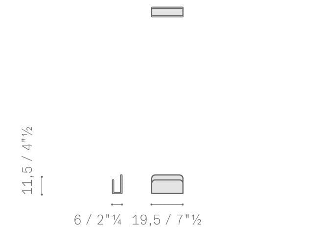 Кожаный держатель для писем Poltrona Frau OFFICE COLLECTION ARCH-00113303 - Вид №5