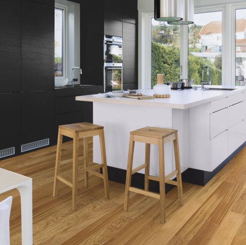 Инженерная доска Boen Maxi Rustic Live Natural Ированная С Фаской 2v Дуб Рустик с брашью (Текстурированная) 1000х100 мм EBL64KFD - Вид №13