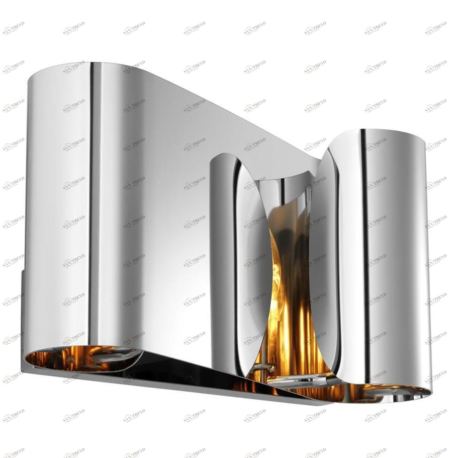 Бра настенное серебристое Crawley111047 EICHHOLTZ ОРИГИНАЛЬНЫЕ 00-3879457 Хром 