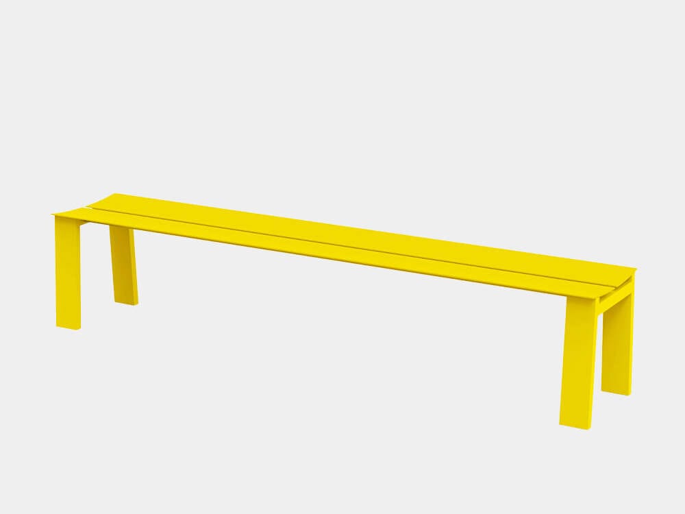 Алюминиевая скамья с порошковым покрытием RS Barcelona Seu ARCH-00067573 - Вид №158