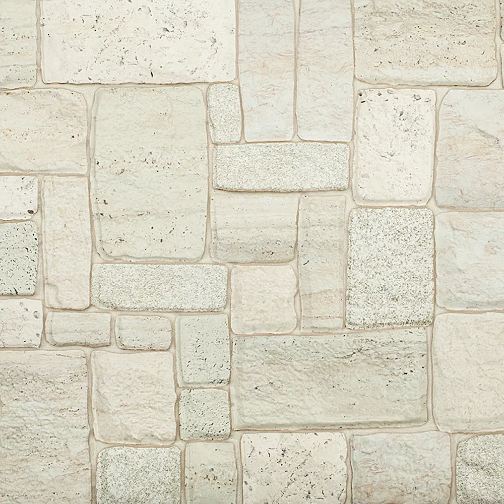 Панель ПВХ Камень ракушечник светлый 980х498х3 мм, 0.49 м2 Santreyd STLM-2103608