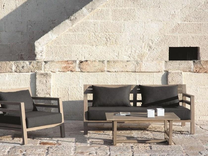 Ethimo 3-х местный тканевый садовый диван Costes Codi0100 - Вид №2