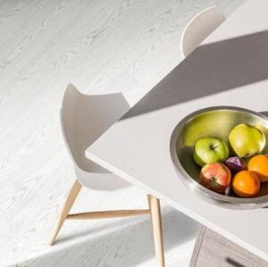 Пробка CorkStyle Wood XL White (Гладкая) 1235х200 мм.