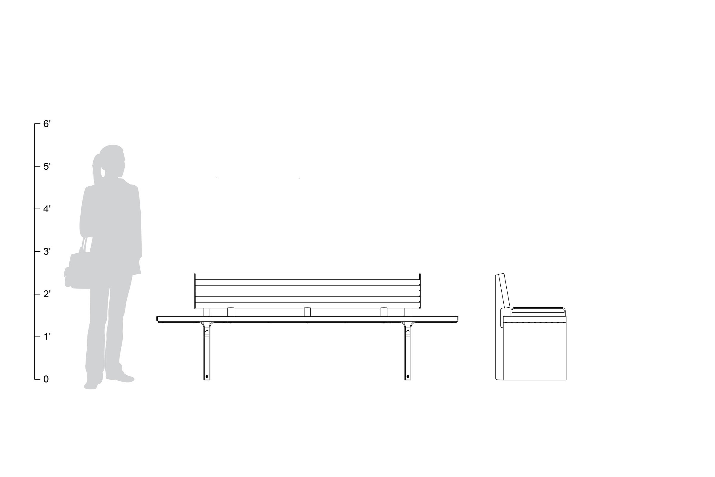 FSRT30 Скамейка для полета  Forms-surfaces  - Вид №28