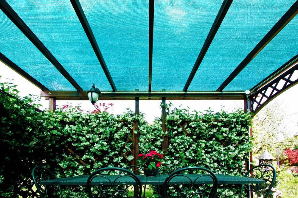 Затеняющая сетка 55 процентов, 4*10м ГеоПластБорд GPBST-179 - Вид №3