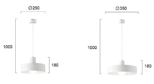 Стальной подвесной светильник Terzo Light Norton ARCH-00051084 - Вид №5