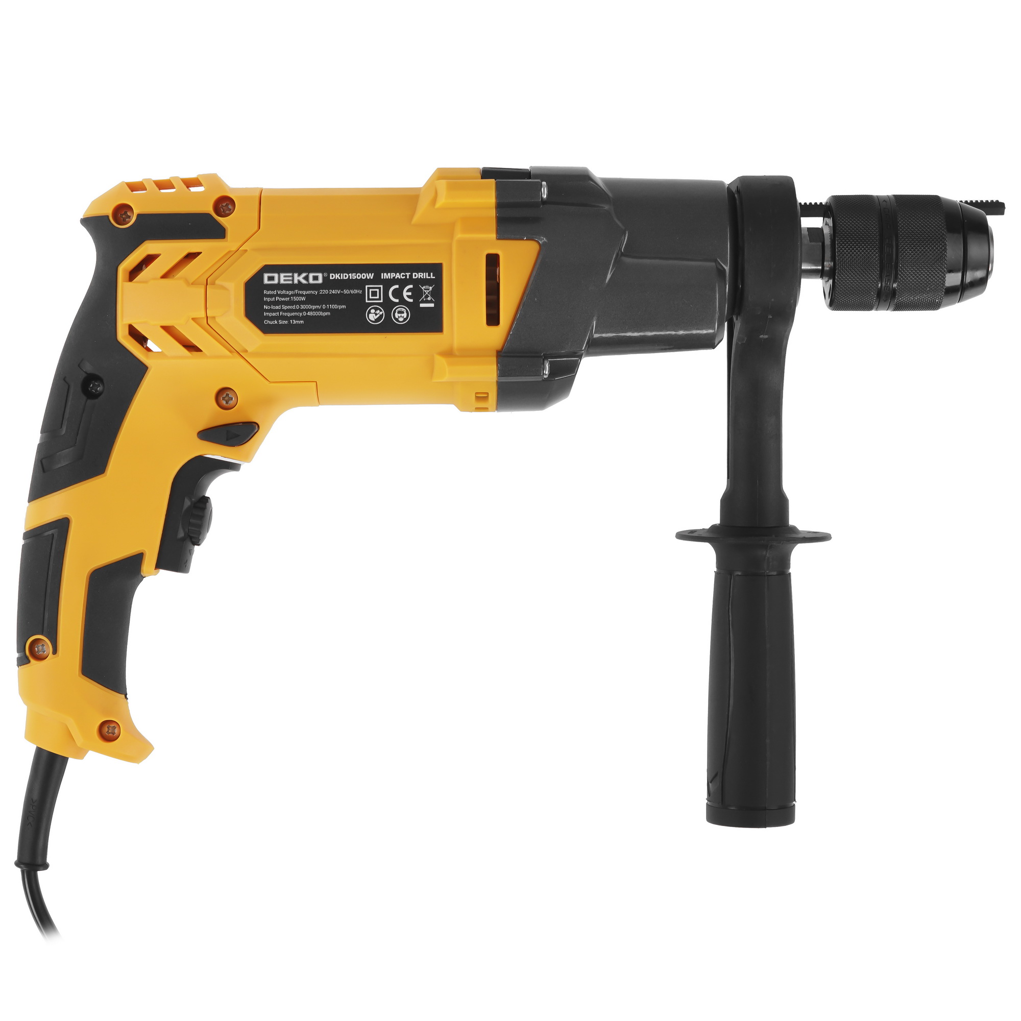 Дрель  DEKO DKID1500W 9909159 STDN-0134319 - Вид №1