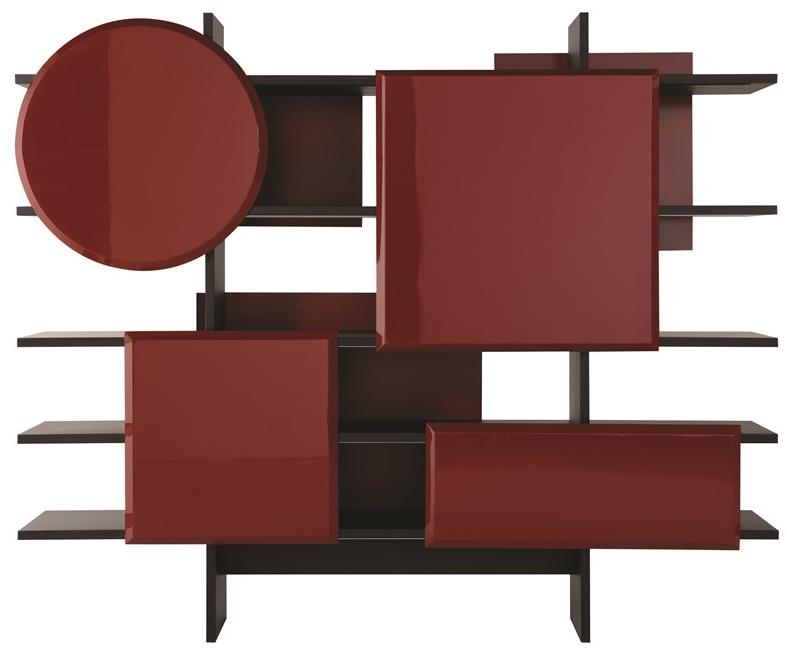 Roche Bobois Самонесущий двухсторонний книжный шкаф Globe trotter sun-id-1440978 - Вид №7