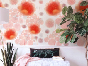 Обои с цветочными мотивами