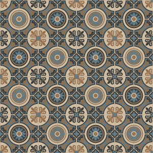 Нескользящий виниловый пол с цементным эффектом