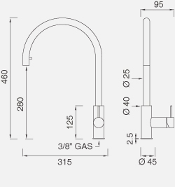 Смеситель / KIT CEADESIGN sun-id-378032 - Вид №2