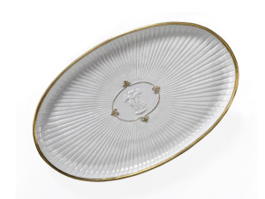 Фарфоровый поднос для ванной