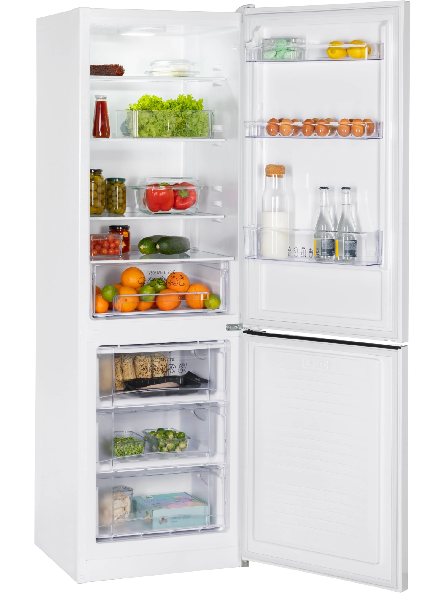 9291852 Холодильник с морозильником   NORD NRB 132 W белый STDN-0081696 - Вид №1