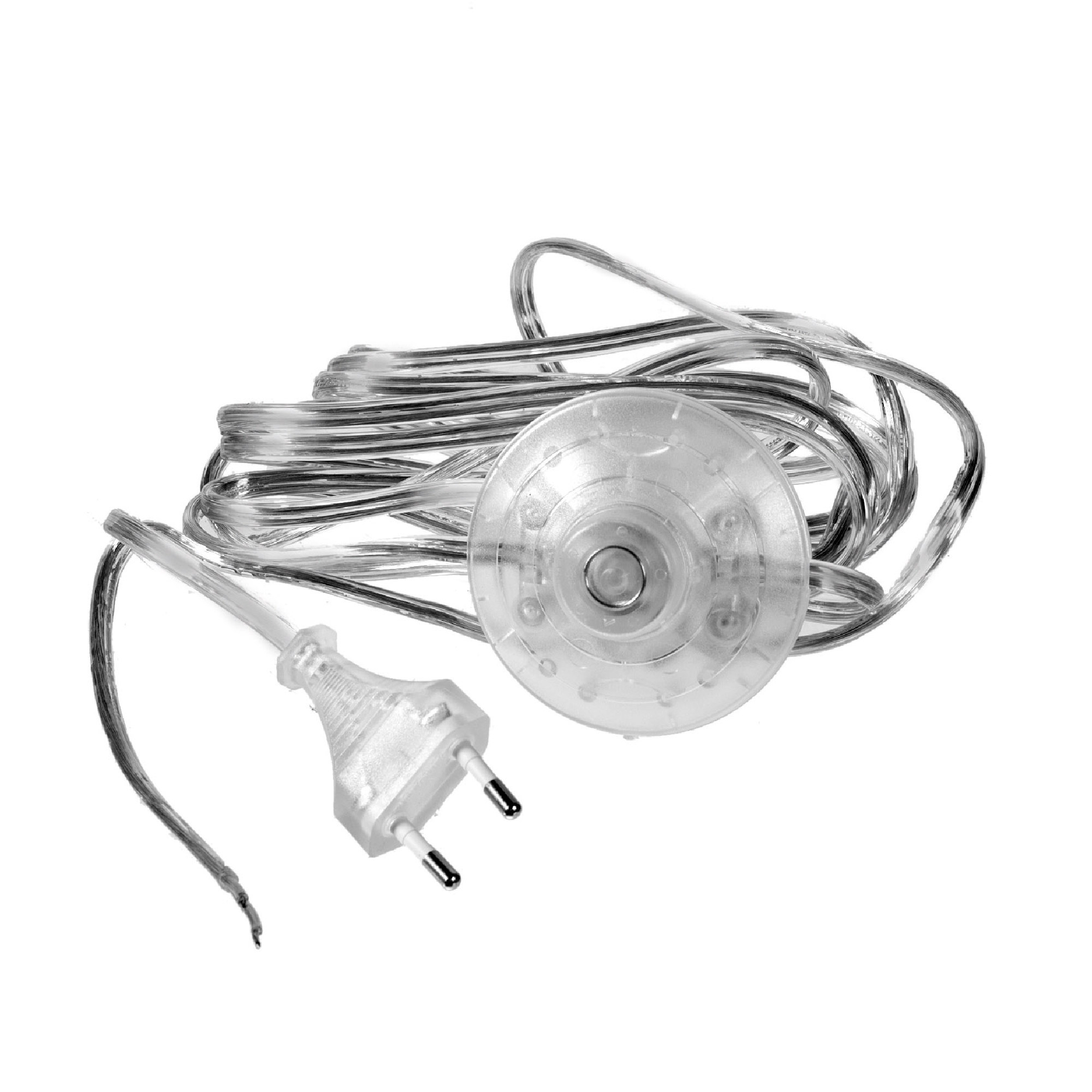 Прозрачный шнур Santreyd с ножным выключателем 3.4 м 13637959 STLM-0003625