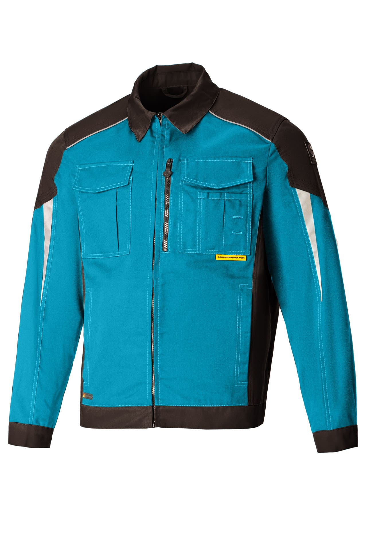 5031501 Костюм  NEW аквамарин-черный STATUS  Летняя спецодежда  размер 56-58/182-188  - Вид №1