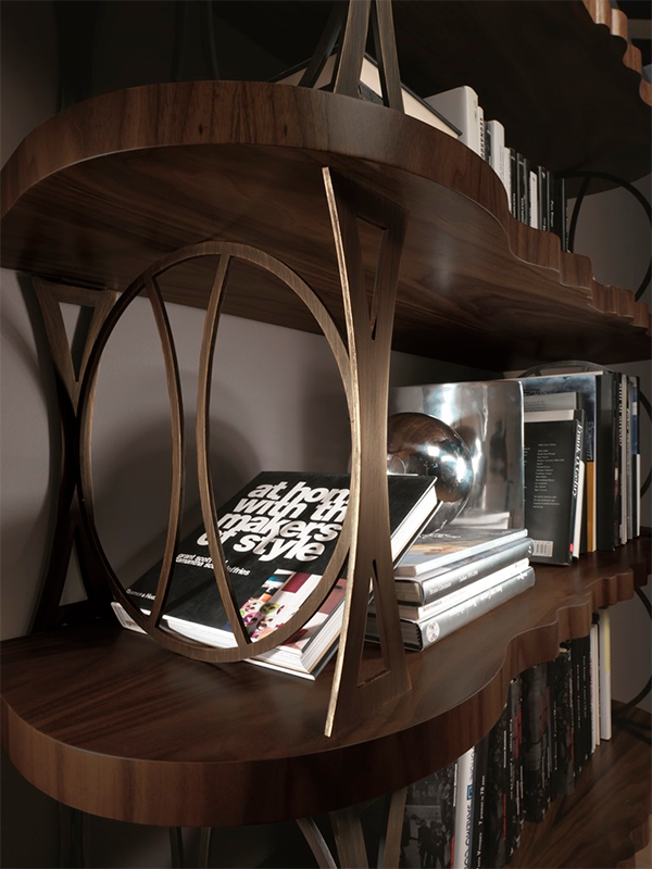 Книжный шкаф MISTRAL CARPANELLI COMPOSIZIONE LB46  - Вид №1