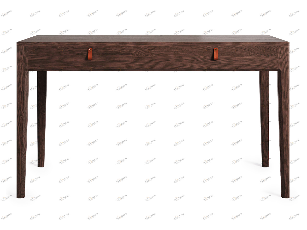 Письменный стол с ящиками темный дуб Case THE IDEA  210603 Коричневый 