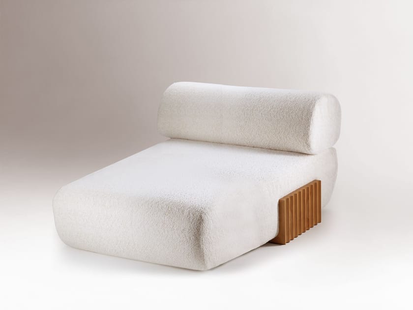 Мягкий шезлонг из ткани DOOQ Carmel ARCH-00052396