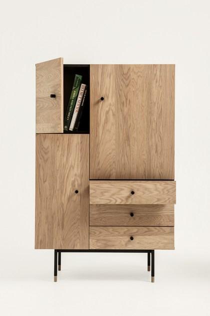 Woodman Комод из фанерованной древесины с ящиками Jugend sun-id-1454273 - Вид №3