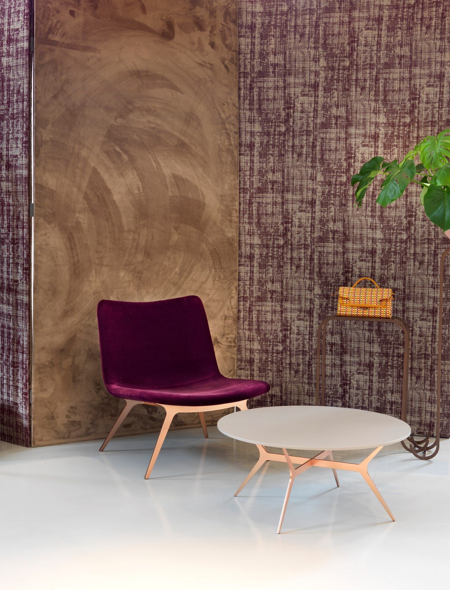 Тканевое кресло с 4 металлическими ножками SITIA SOTAI ARCH-00063641 - Вид №10