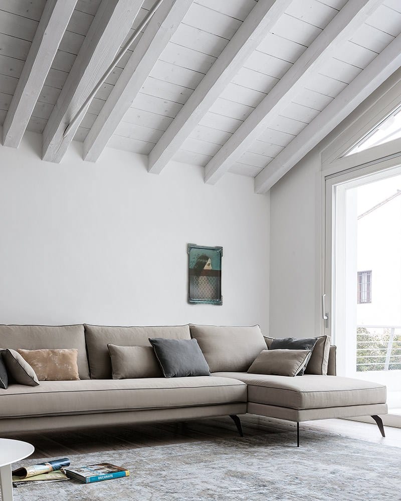 Хлопок диван с полуостровом Dall'Agnese MILTON ARCH-00049988 - Вид №6