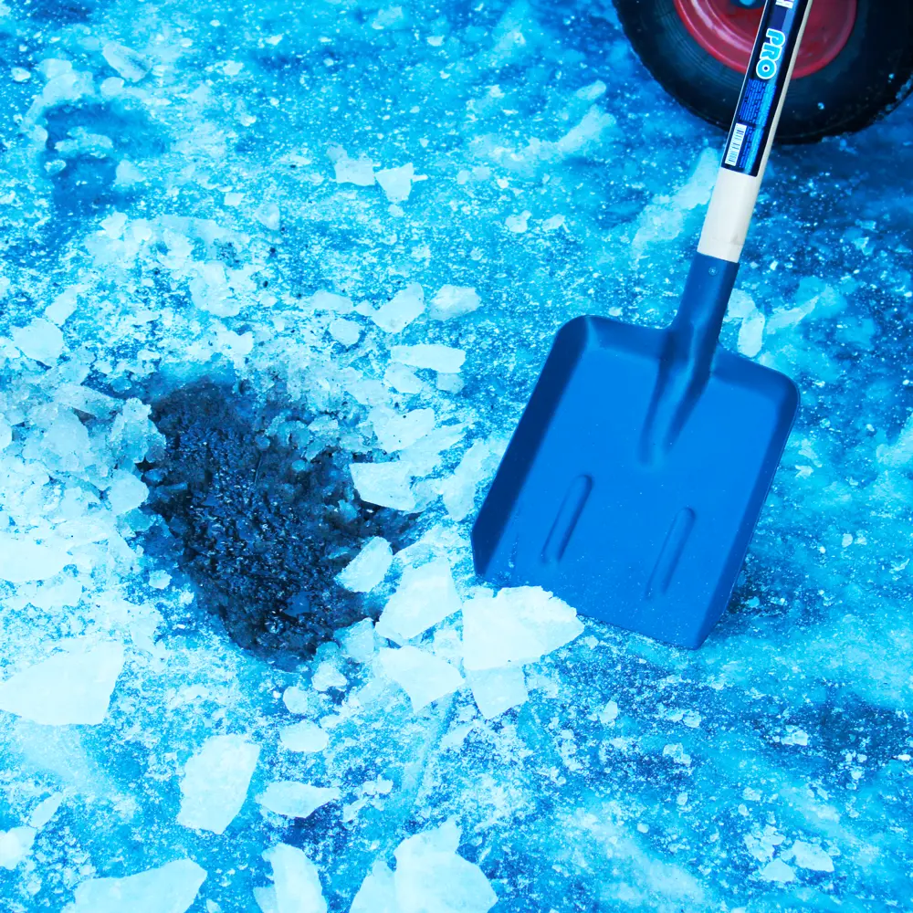 Лопата совковая Zaryapro с черенком и рукояткой ПАВЛОВСКАЯ ЗАРЯ STLM-2110711 - Вид №8