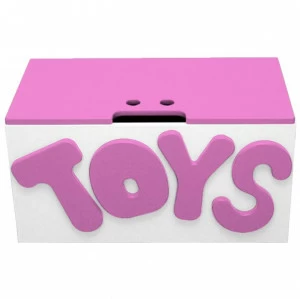 Ящик для игрушек "Задира Денни" МАНДАРИН ЧУДИКИ 178779 Розовый