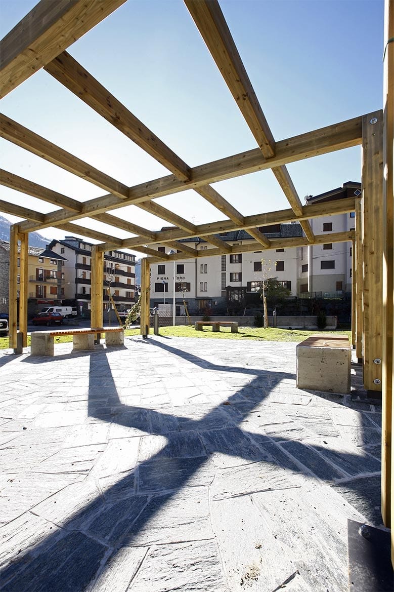 Деревянный навес / пергола INDUSTRIA LEGNAMI TIRANO ILT MONTANA Wood ARCH-00031633 - Вид №10