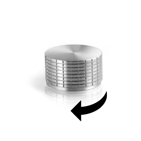 Открыть/закрыть кран ГОРЯЧЕЙ воды KRO405 linki 