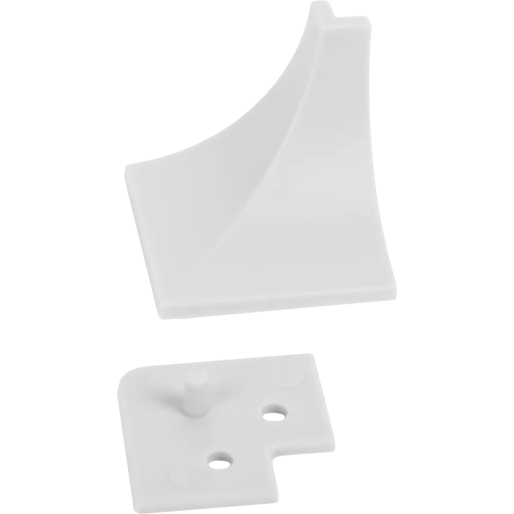 Santreyd Заглушки для плинтуса серые ПВХ 6 шт - аккуратные углы без зазоров 88282078 STLM-0077219 - Вид №5